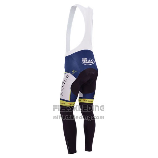 2014 Fietskleding Vini Fantini Groen en Blauw Lange Mouwen en Koersbroek
